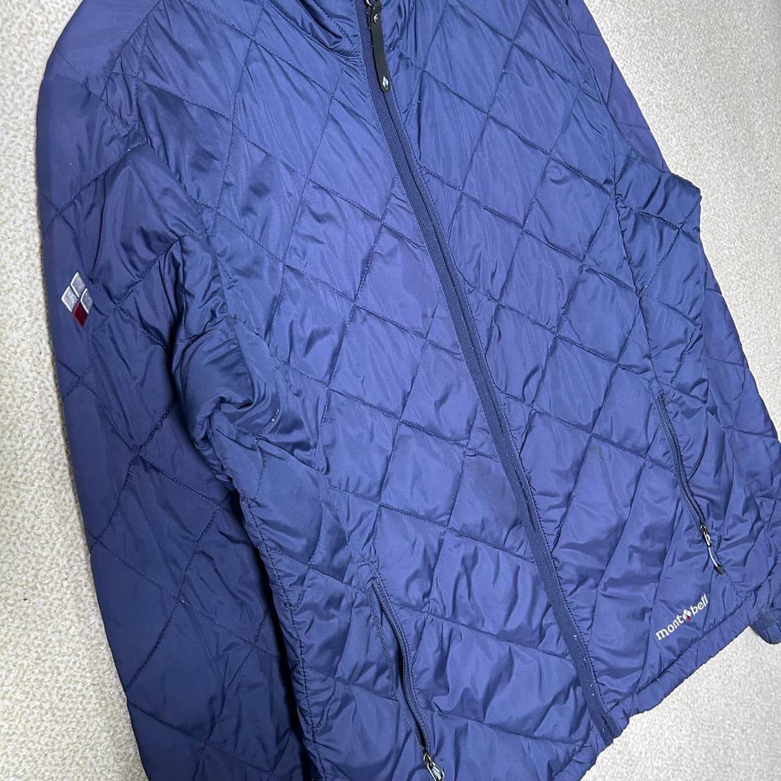 (S) 몽벨 딥네이비 경량패딩 상품이미지3