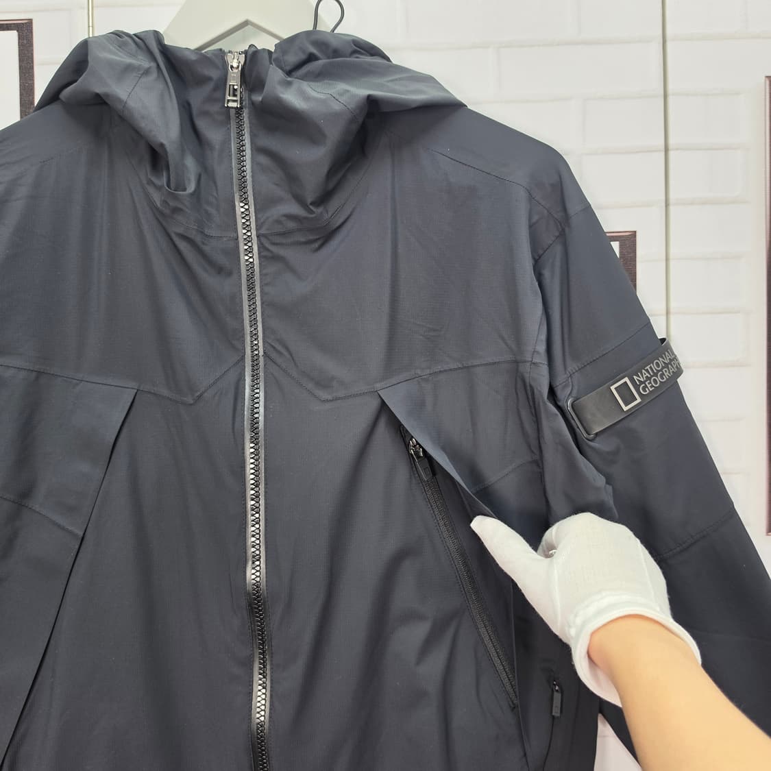 내셔널지오그래픽 방수 후드 자켓 바람막이 상품이미지3
