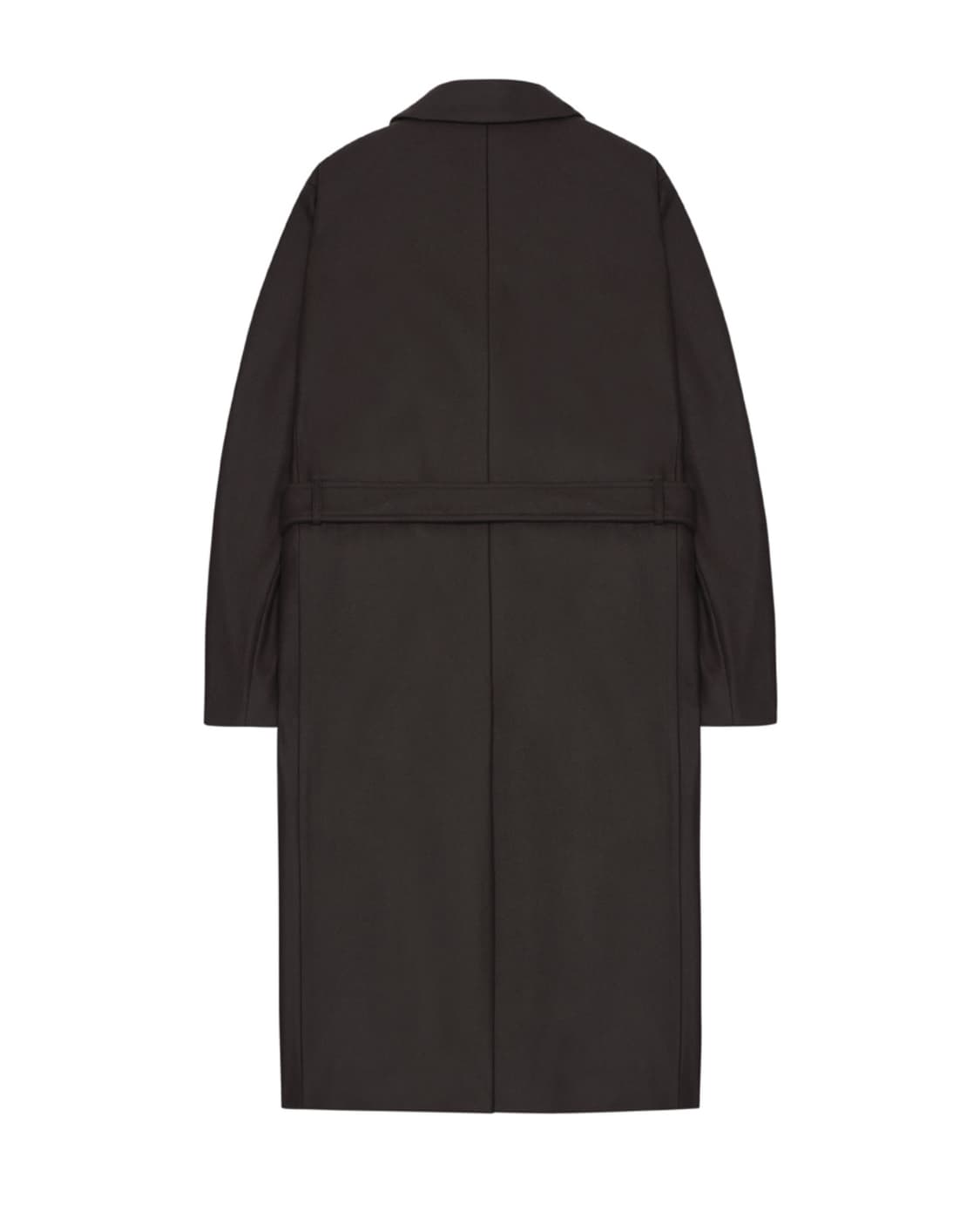 인사일런스 울캐시미어  스트랩 하프 더블코트(BROWN/S)쿠어/벨리에 상품이미지7