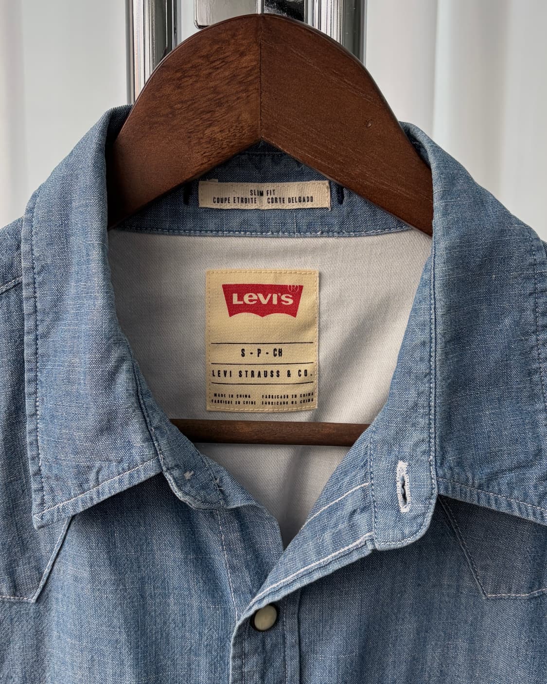 [S]리바이스 샴브레이 웨스턴 셔츠 상품이미지8