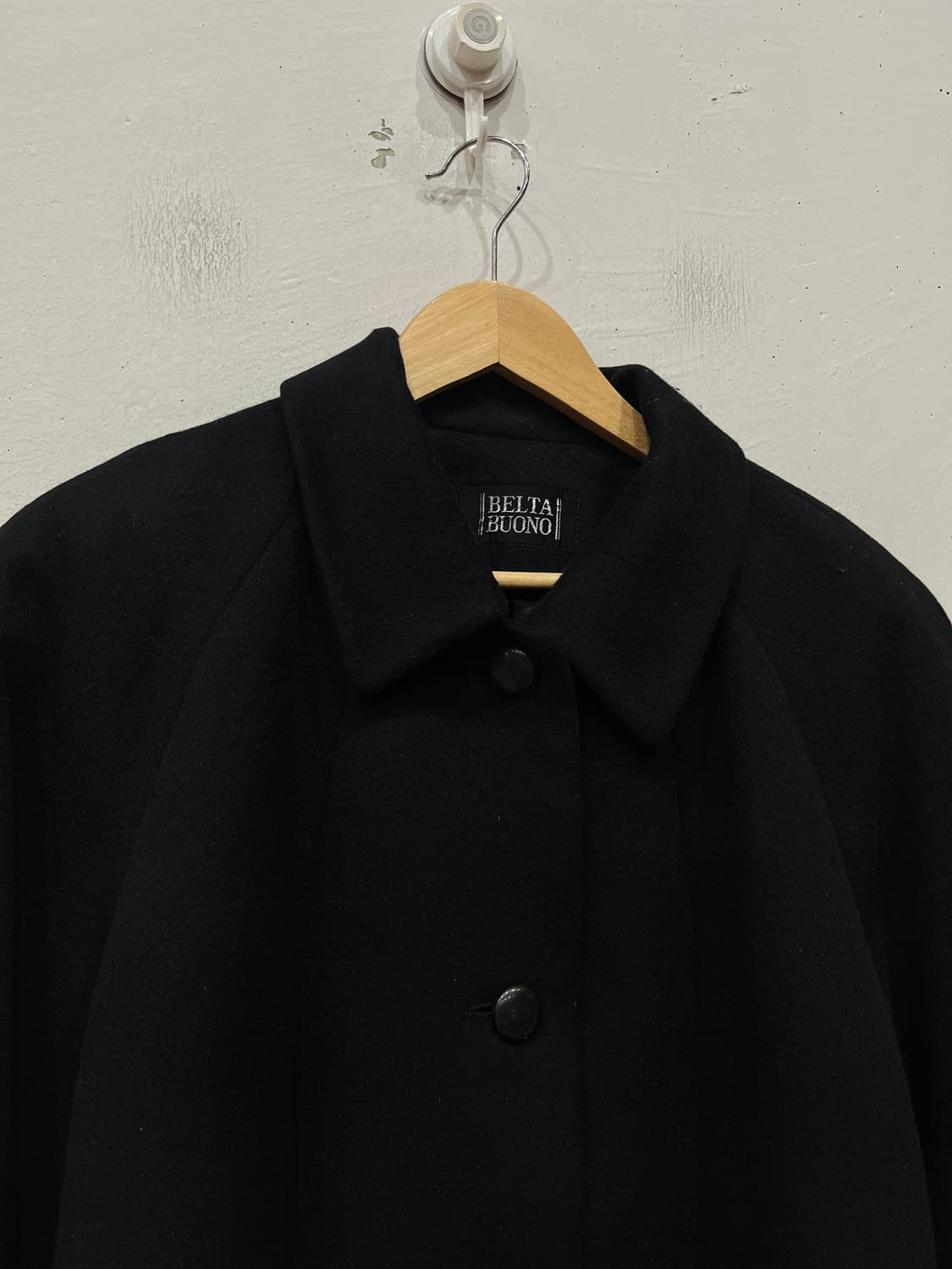 BELTA BUONO 캐시미어 앙고라 발마칸 코트 미사용품 상품이미지4