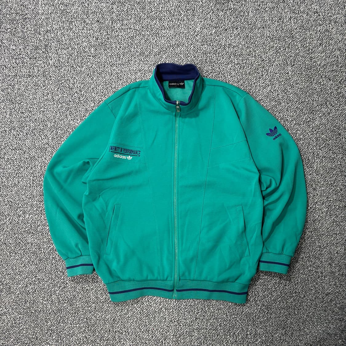 아디다스 90s 제우교역 민트 퍼플 트랙탑 (L) 상품이미지1
