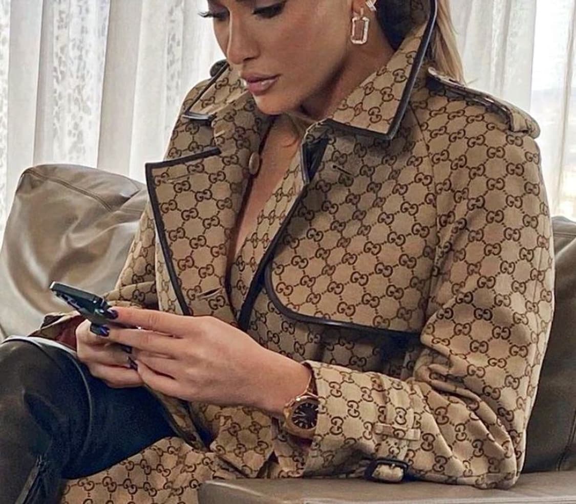 구찌 GG 수프림 트렌치코트 상품이미지10