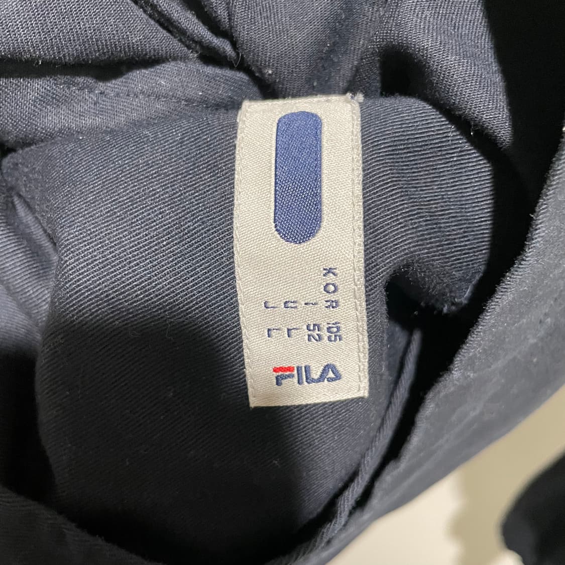 휠라 네이비 블루종 자켓 상품이미지4