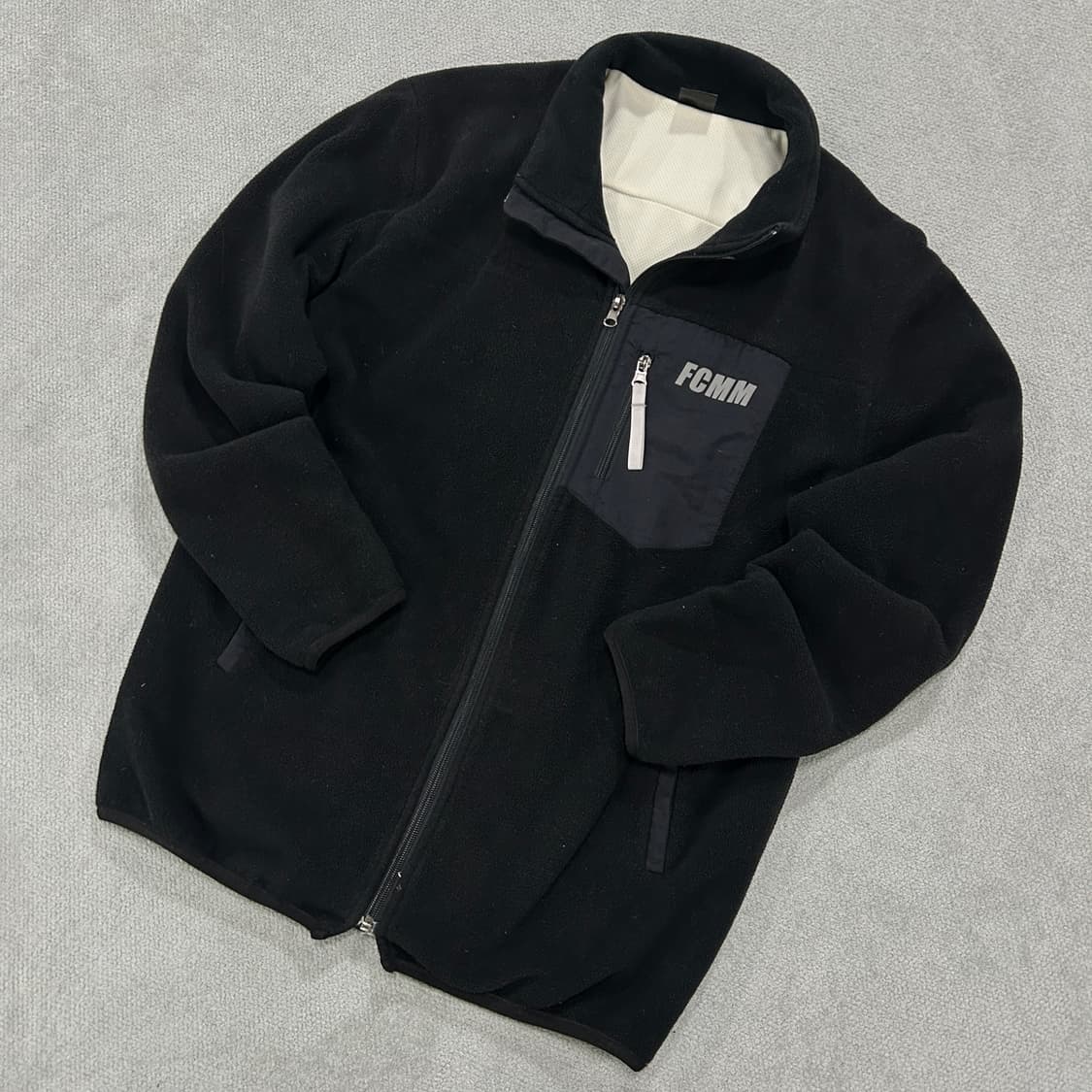 FCMM 블랙 후리스자켓 상품이미지1