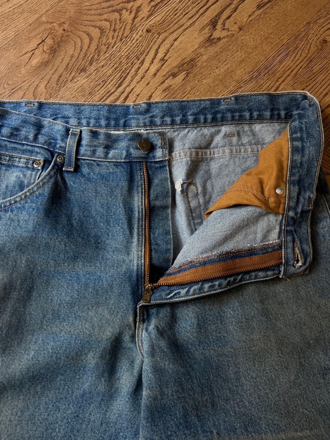 [36]칼하트 USA 더티워싱 워크 데님 팬츠 상품이미지3