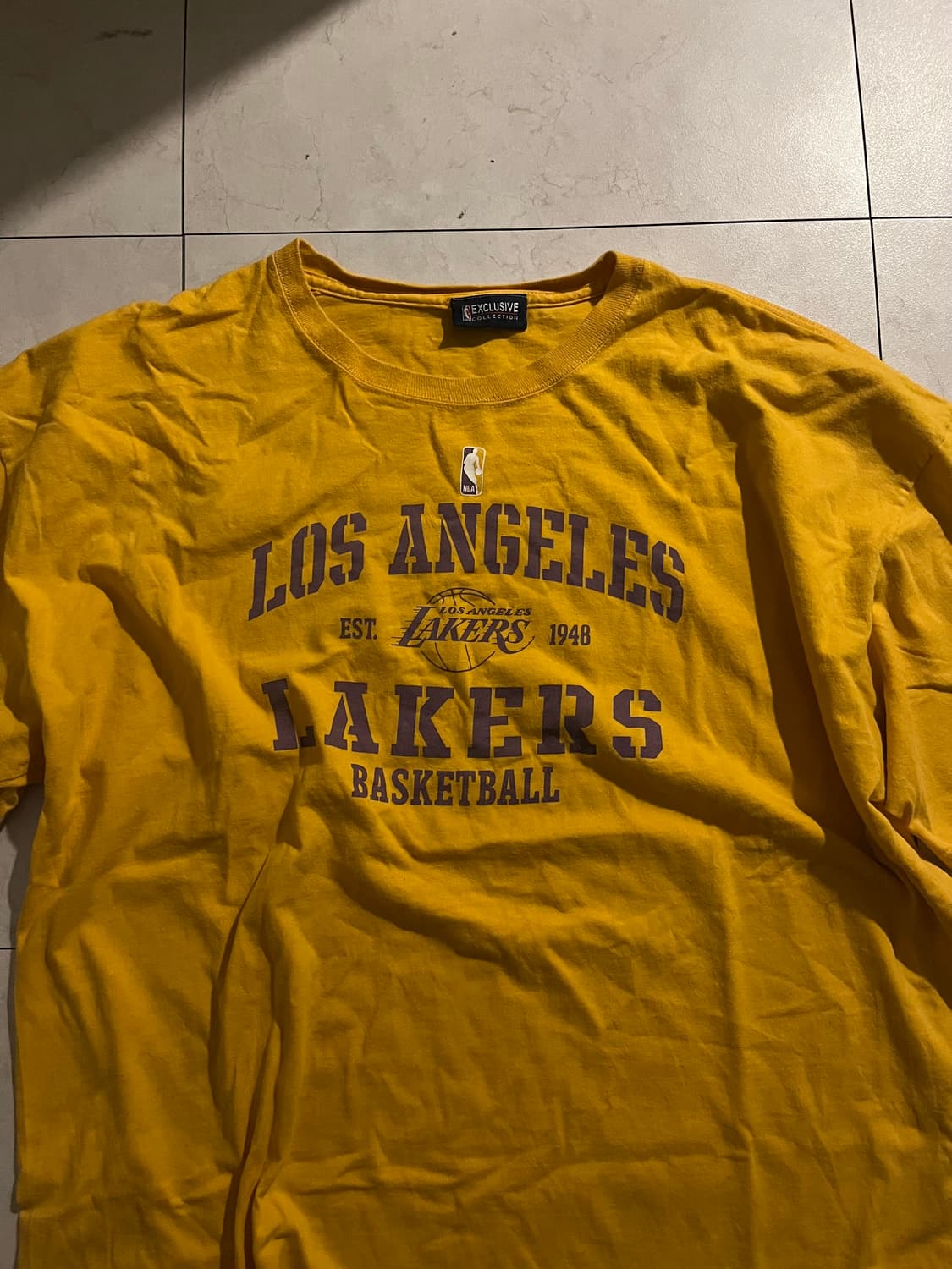 NBA 레이커즈 익스클루시브 반팔 티셔츠 xl 상품이미지2