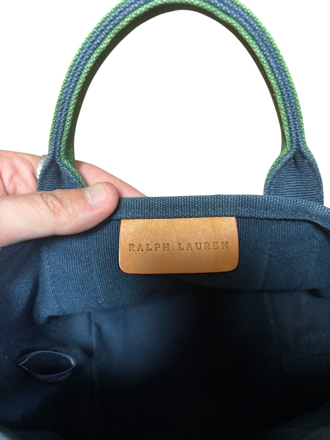 폴로 랄프로렌 캔버스 미니백 토트백 상품이미지8