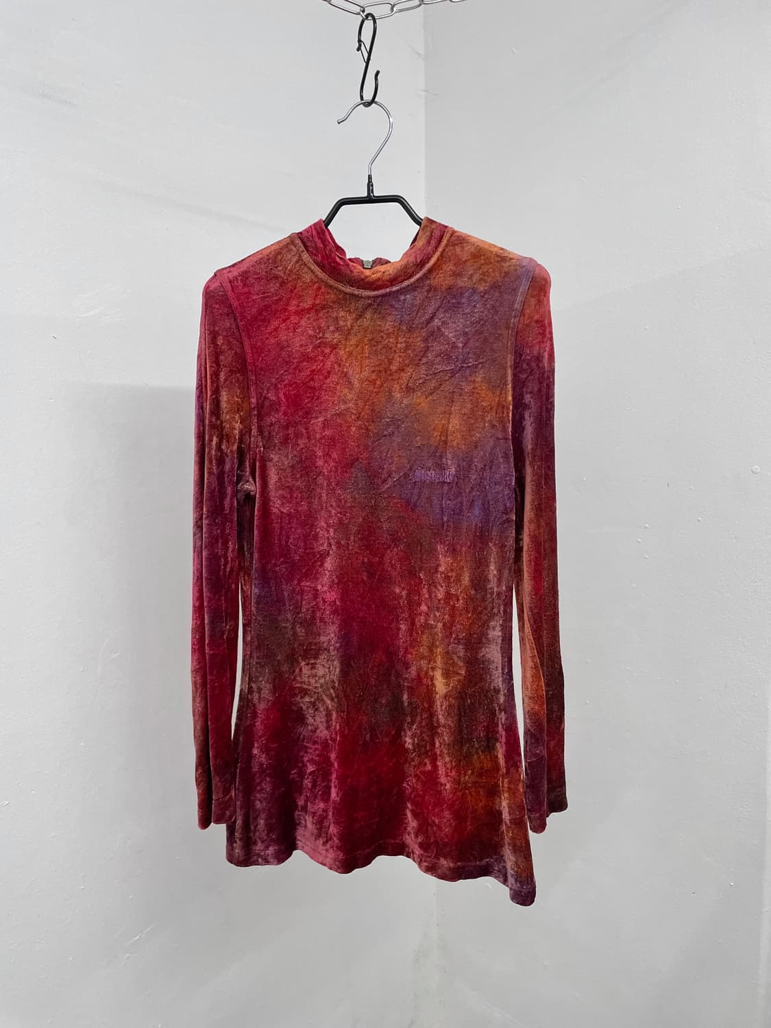 모스키노 로고 벨로아 슬림 탑  상품이미지5