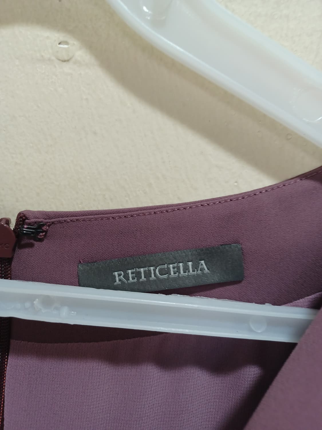 RETICELLA 레티첼라 다운 핑크색 롱 원피스  상품이미지3