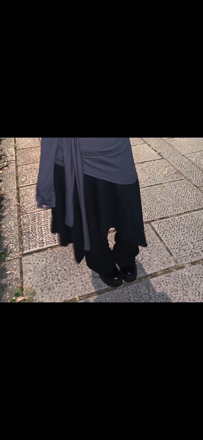 부츠컷 셔링 레깅스 코디 판매 새 것 상품이미지5