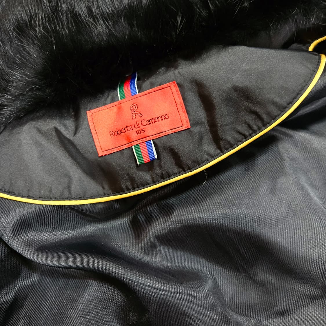 Roberta di camerino 덕다운 벨티드 경량 패딩 자켓  상품이미지7