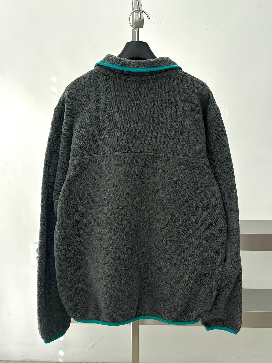 파타고니아 신칠라 그레이/블루그린 스냅 플리스  상품이미지6