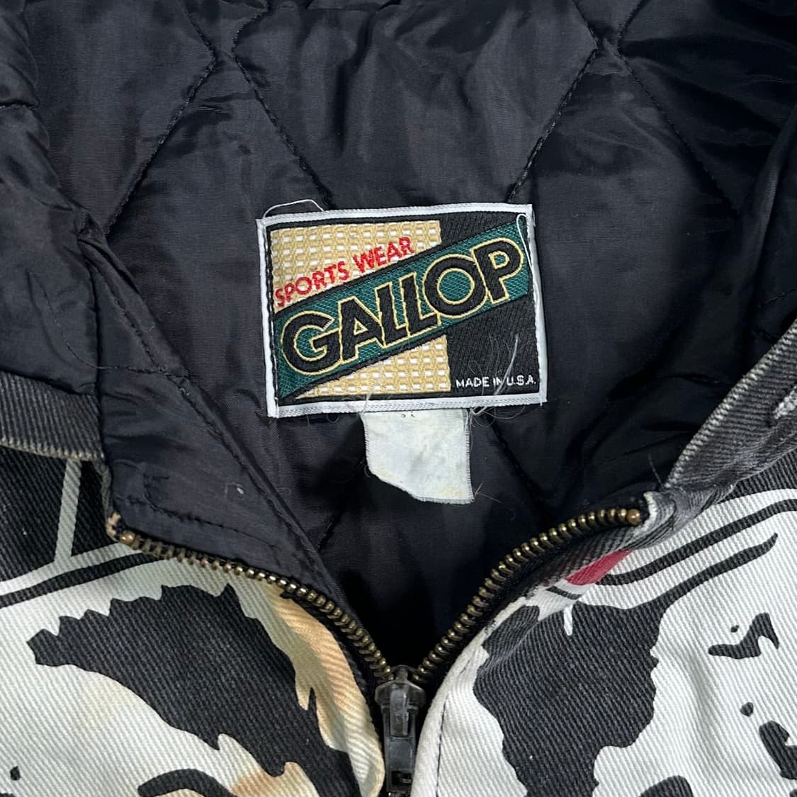 VTG 위스콘신 베저스 피그먼트 후드 자켓 상품이미지8