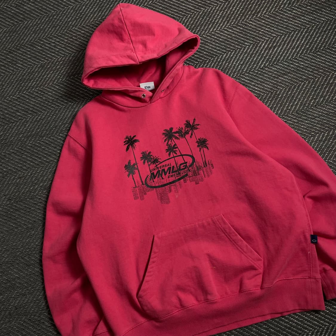 87mm Mmlg 빅로고 박시핏 후드 티셔츠y 4347 상품이미지1