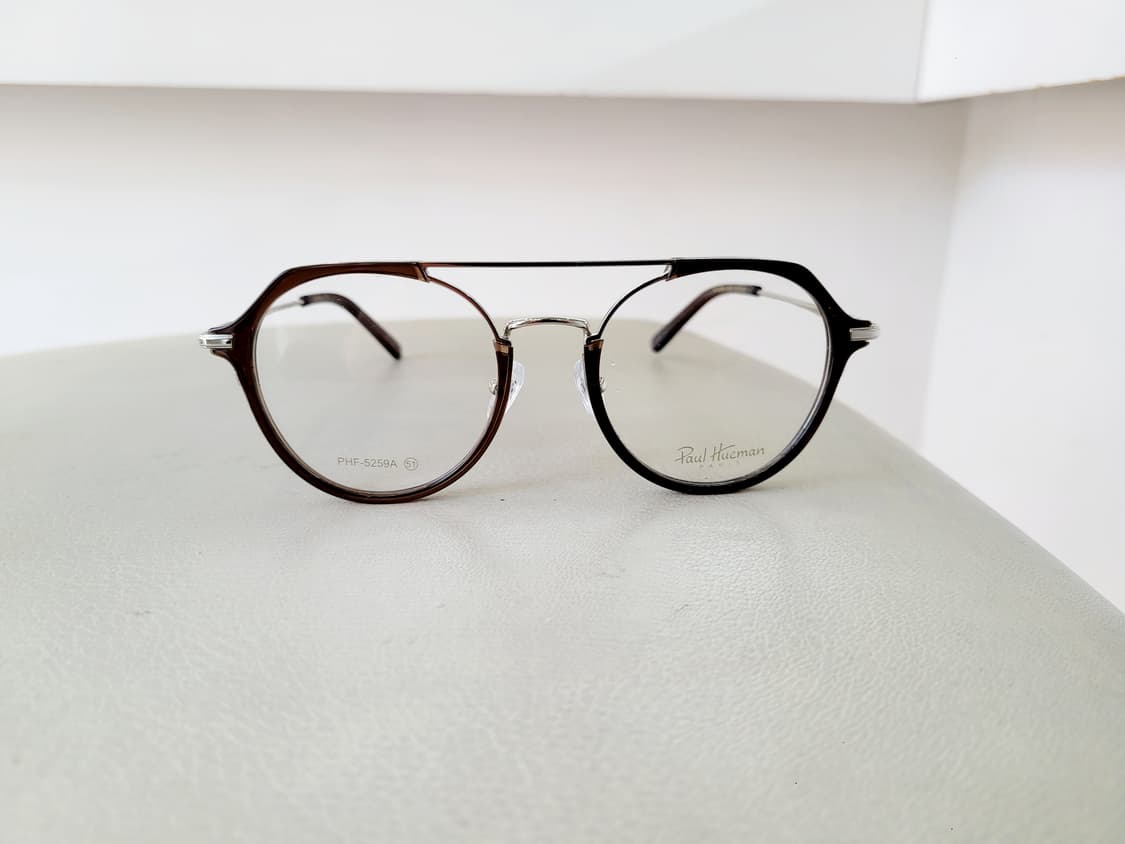 PHF-5259A 폴휴먼 안경(실버브라운콤비) 상품이미지5