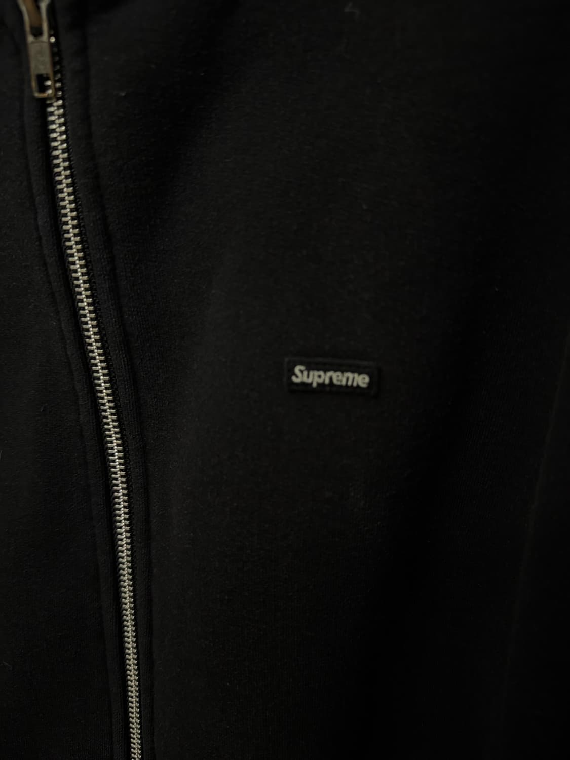 슈프림 [정품] 후드 집업 (시세 58만) 자수 스몰 로고 L(103ㅡ1 상품이미지7