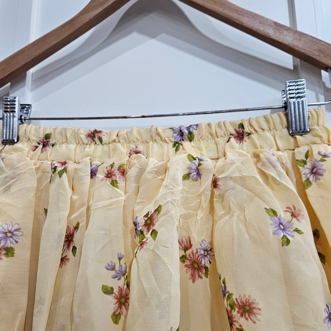 플라워 쉬폰 스커트 상품이미지5