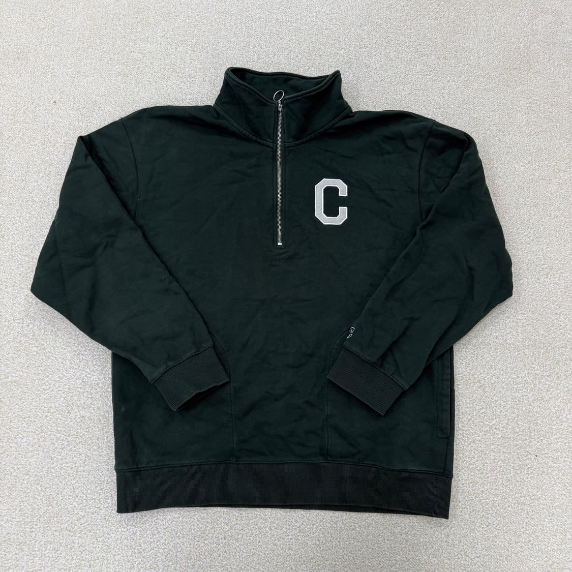 XL 커버낫 하프집업 맨투맨 0126T1 상품이미지1