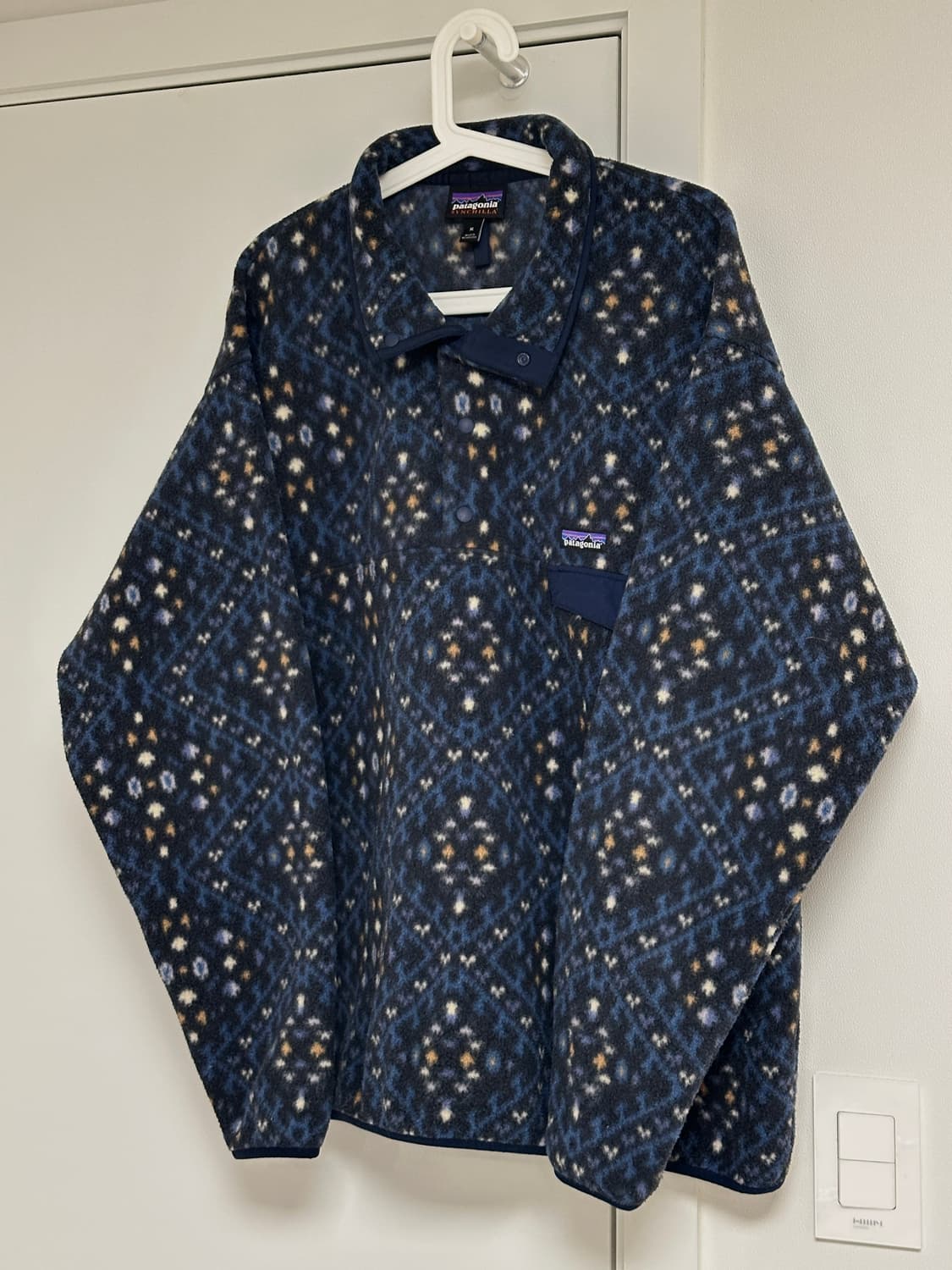 파타고니아 신칠라 아즈텍 패턴 네이비 상품이미지3