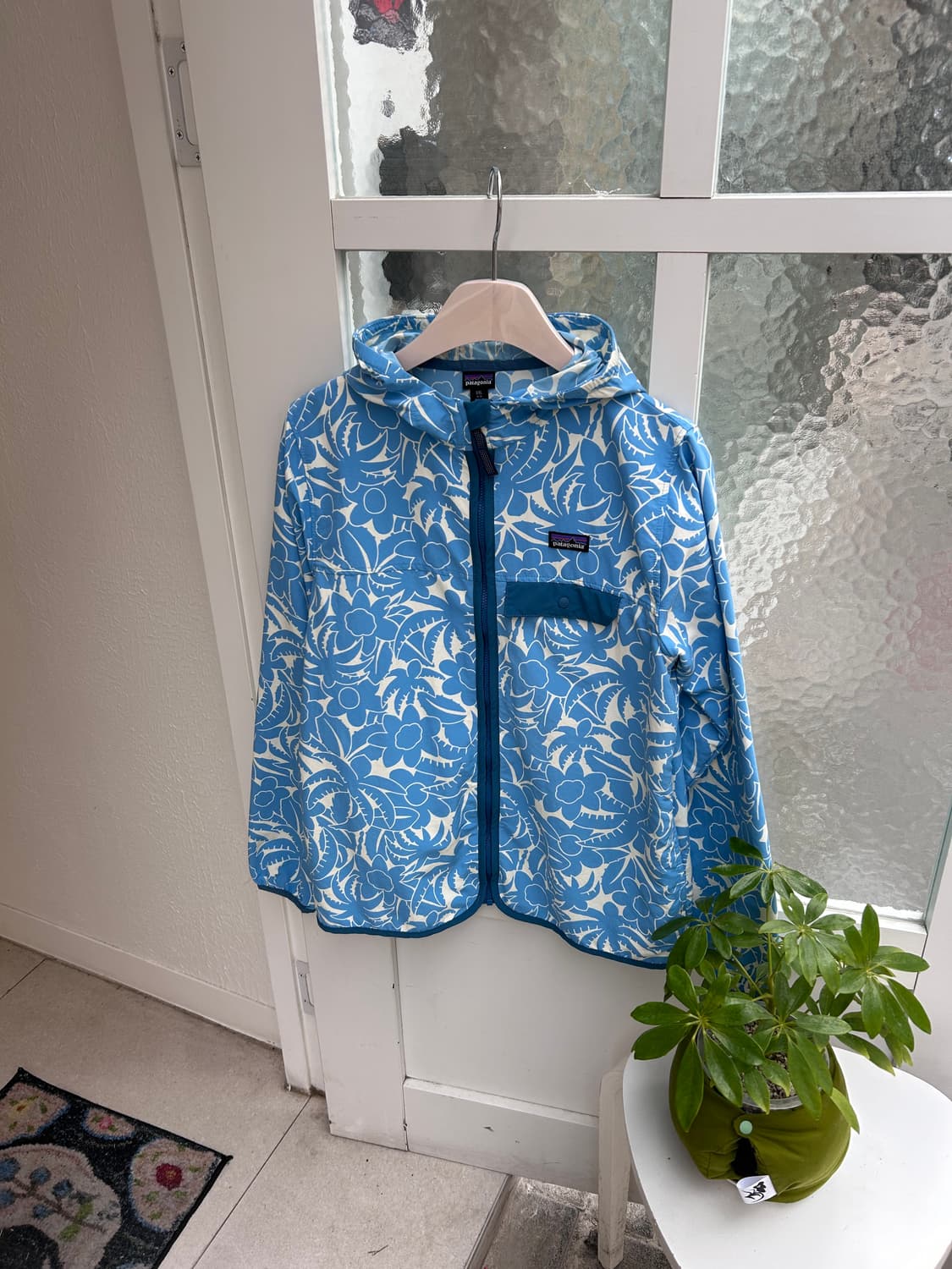 Patagonia pattern hood zip-up jacket 상품이미지1