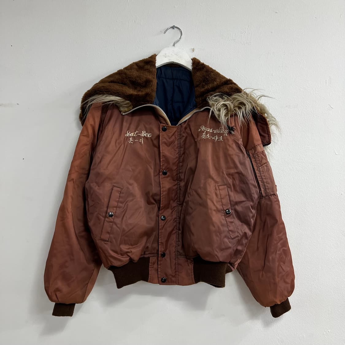 빈티지 70년대 코리아 밀리터리 자켓 상품이미지2