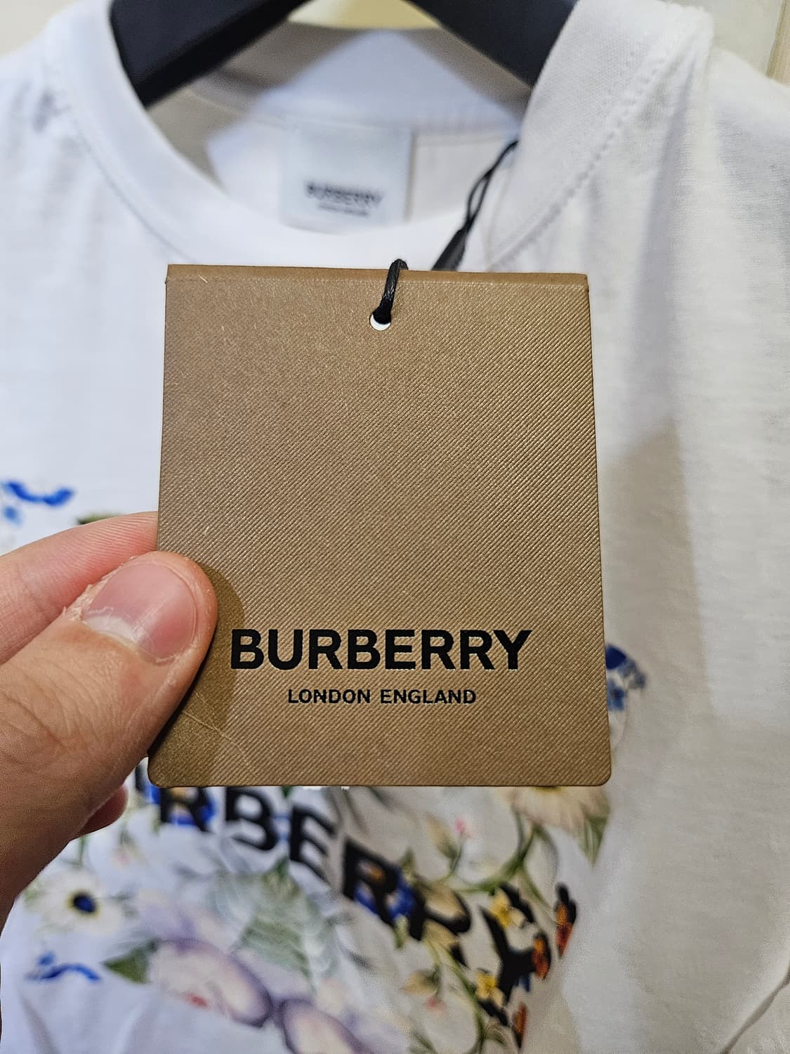 10세용) 버버리 Burberry 키즈 몽타주 티셔츠 새상품 상품이미지5