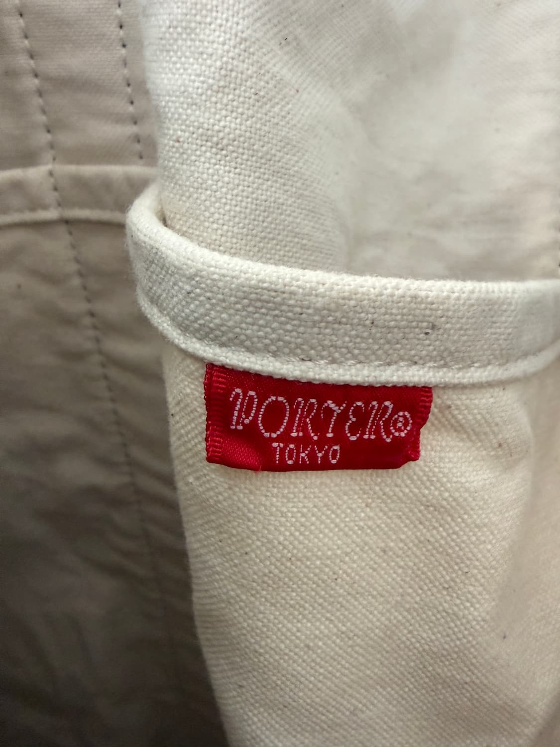 포터 X 캔톤 데님 토트백 L 상품이미지5