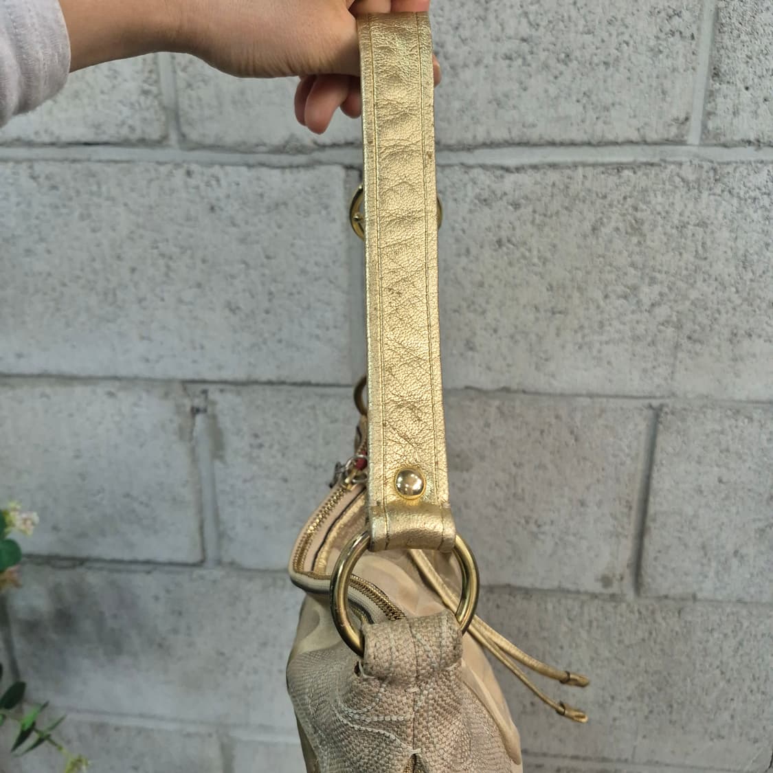 코치 메탈 패치워크 빈티지숄더백  상품이미지9