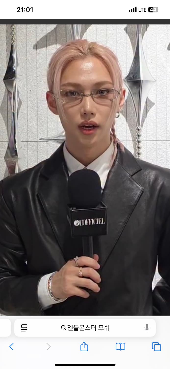 젠틀몬스터 무테안경 모쉬02 상품이미지1