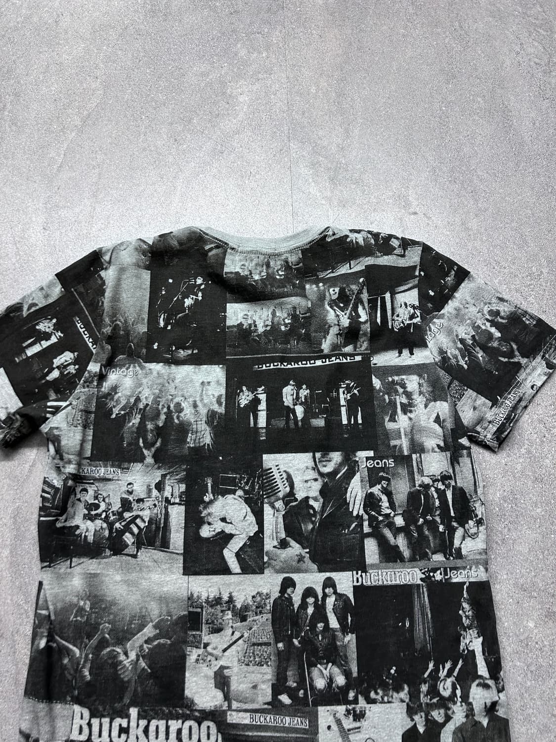 버커루 뉴스 페이퍼 그래픽 반팔 상품이미지8