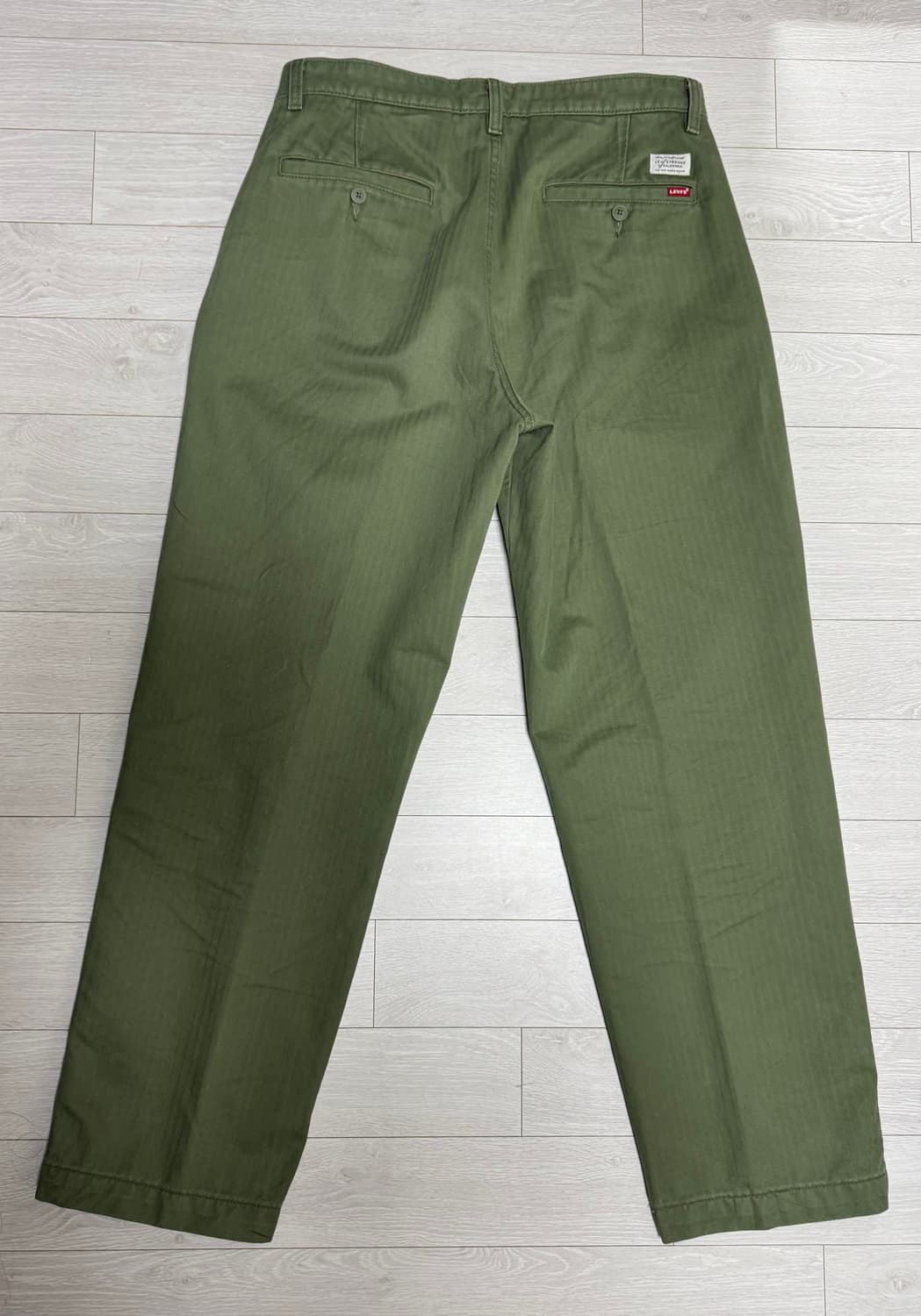 리바이스 xx치노 헤링본 플리티드 트라우저 상품이미지3