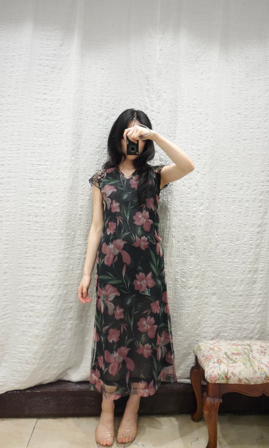flower sheer long ops 상품이미지6