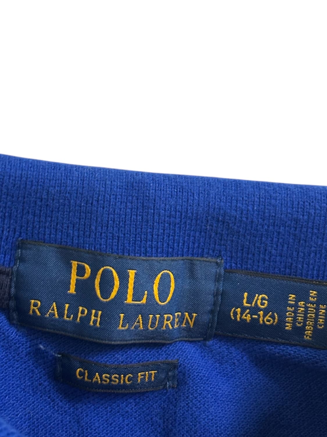 폴로 랄프로렌 빅포니 카라 긴팔티 상품이미지5