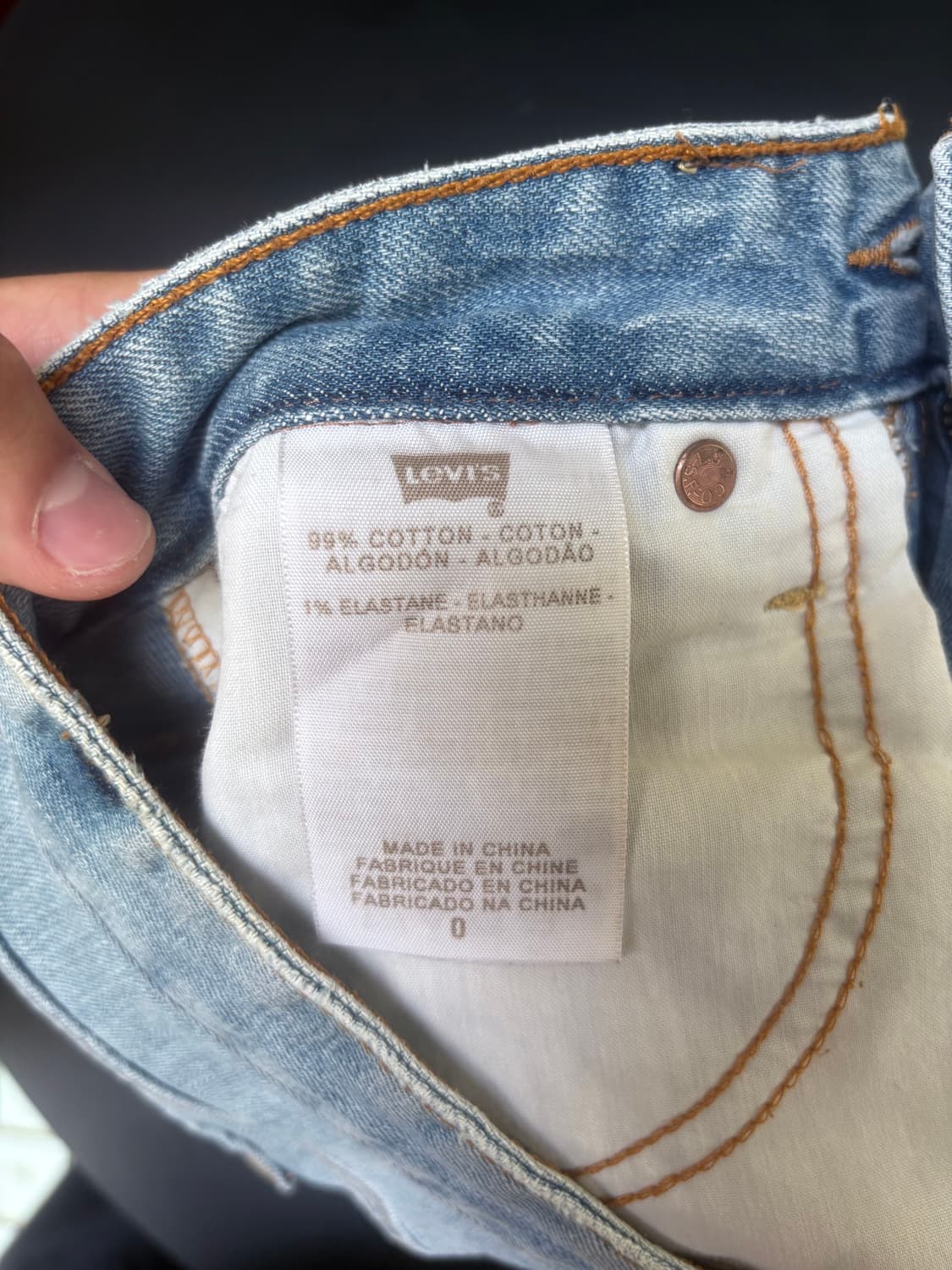 리바이스 치마 26인치 상품이미지5