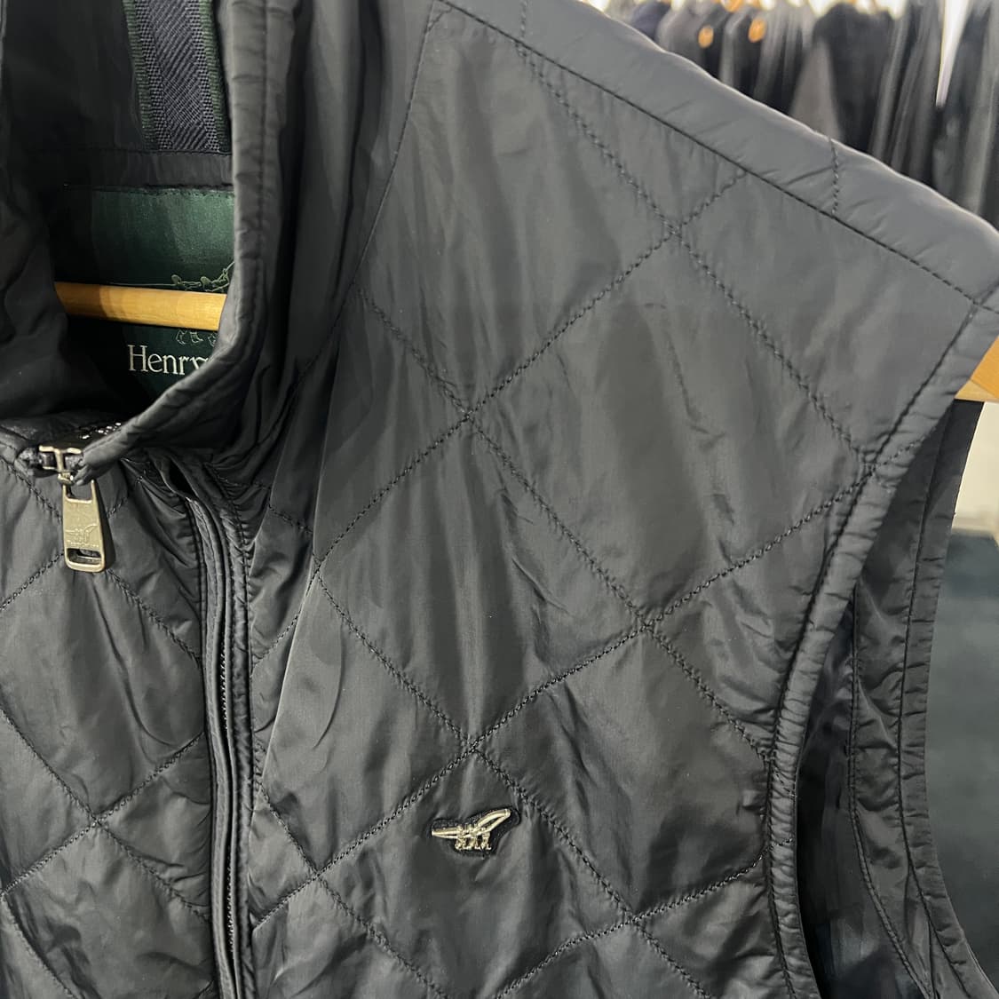 [100] 헨리코튼 퀼팅 조끼 상품이미지3