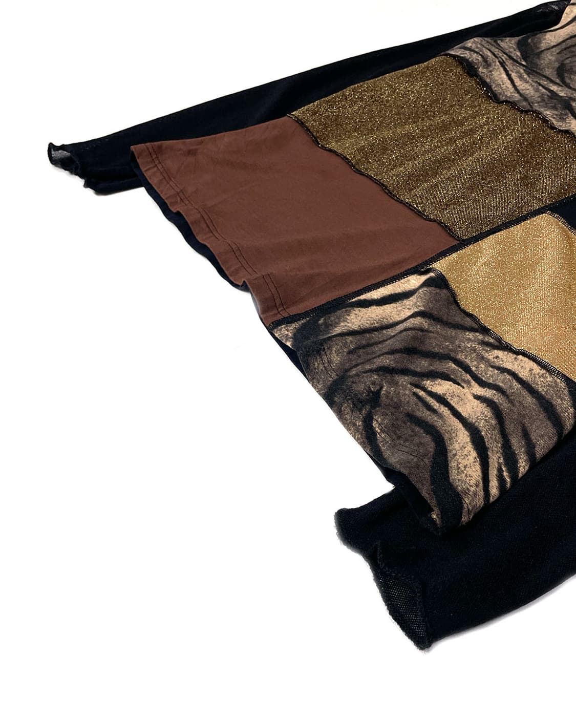 immagne 패치워크 롱 스리브리스  상품이미지4