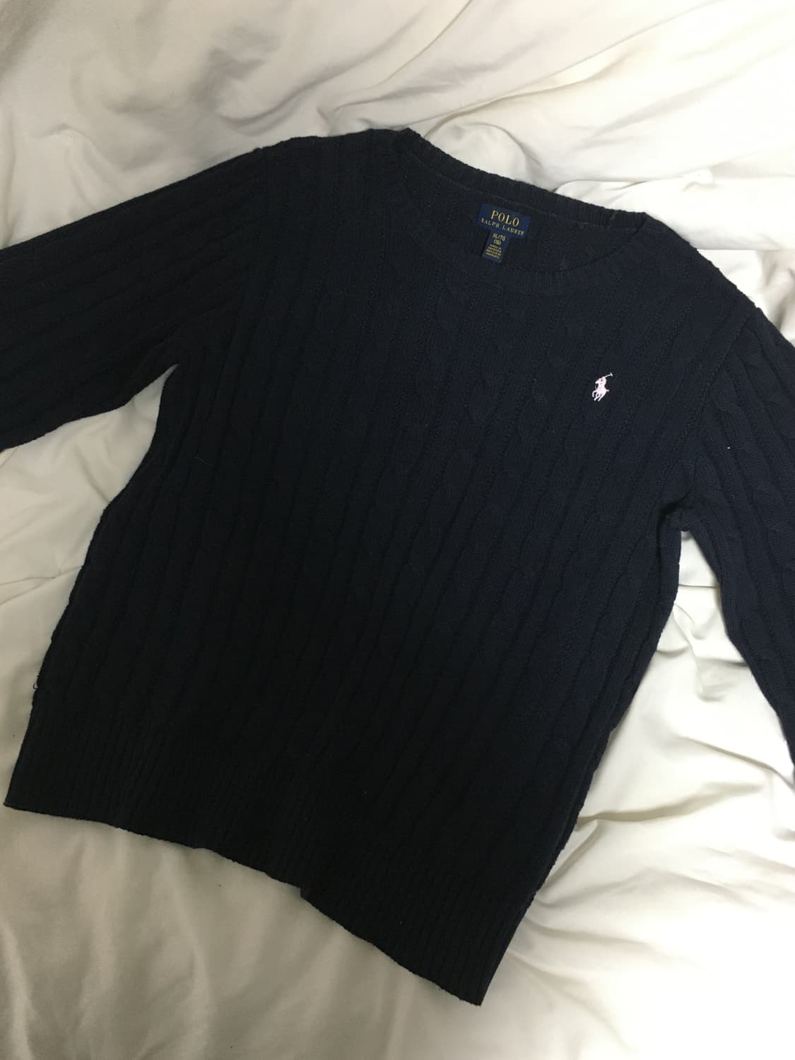 폴로 랄프로렌 걸즈 꽈배기 니트 상품이미지2