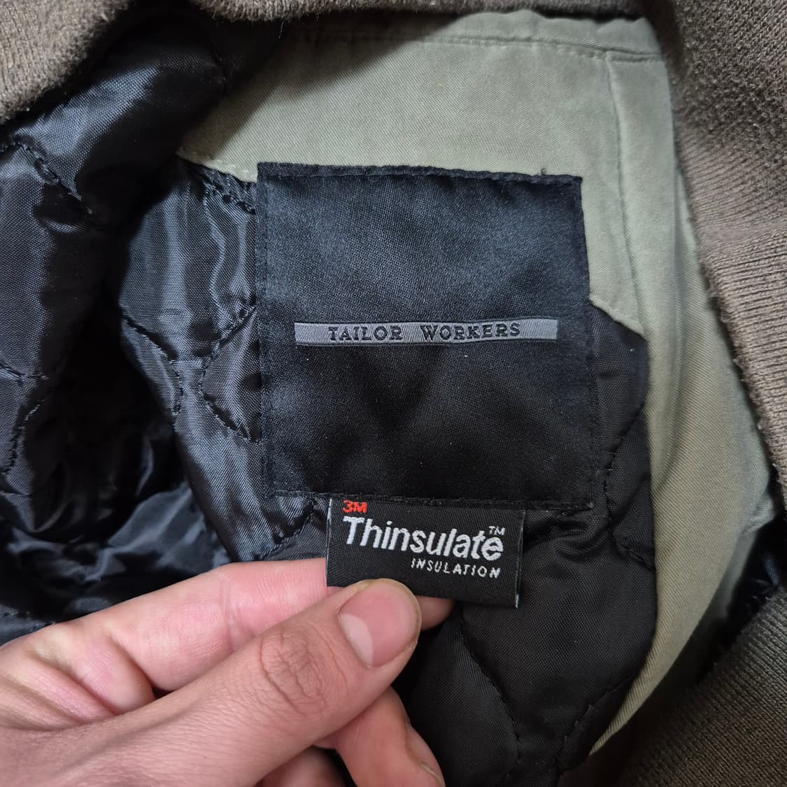 테일러워커스 워크 사이드포켓 신슐레이트 MA-1 항공점퍼 M(95) 상품이미지6