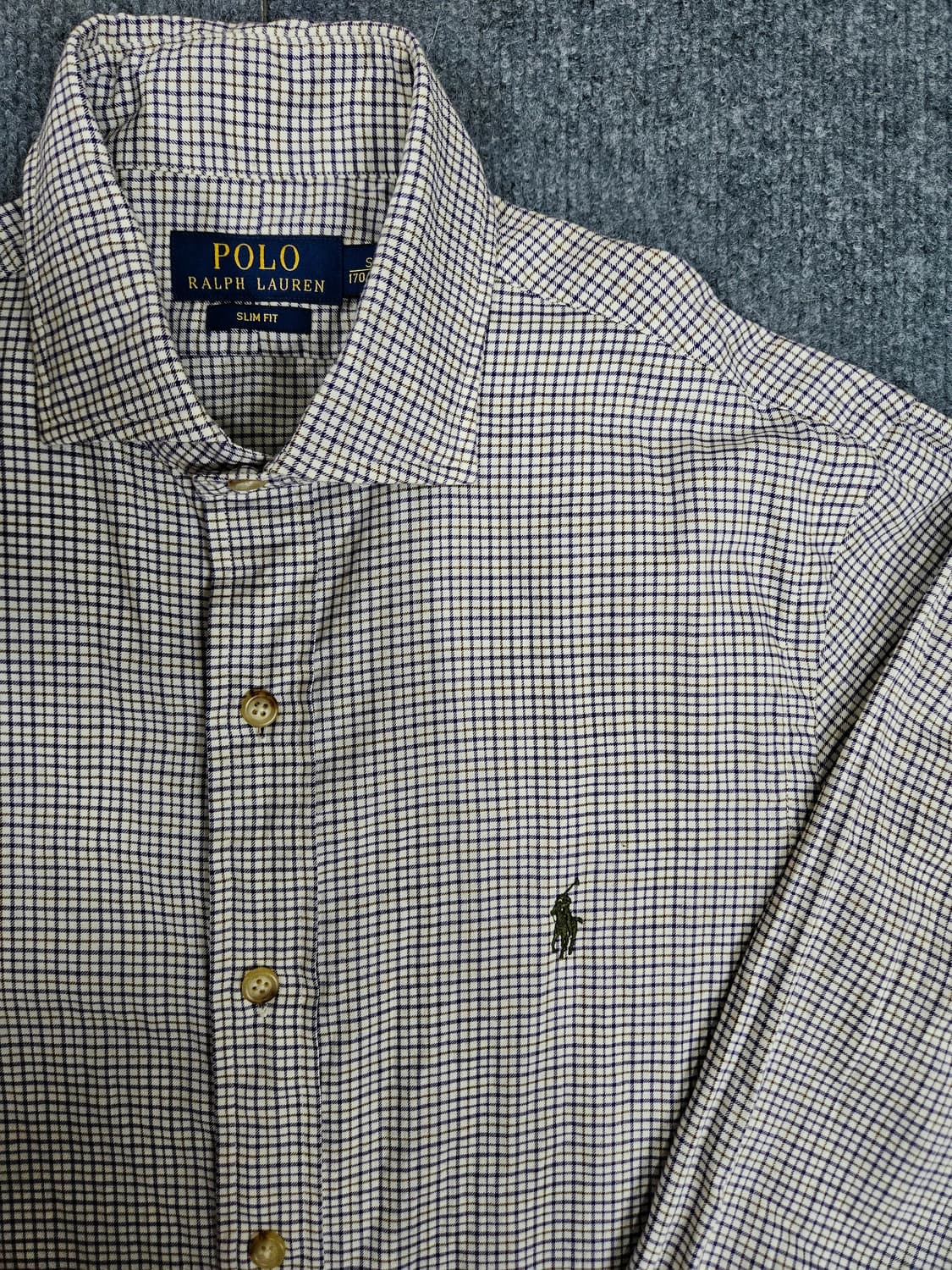 폴로 랄프로렌 체크 셔츠(급처) 상품이미지2