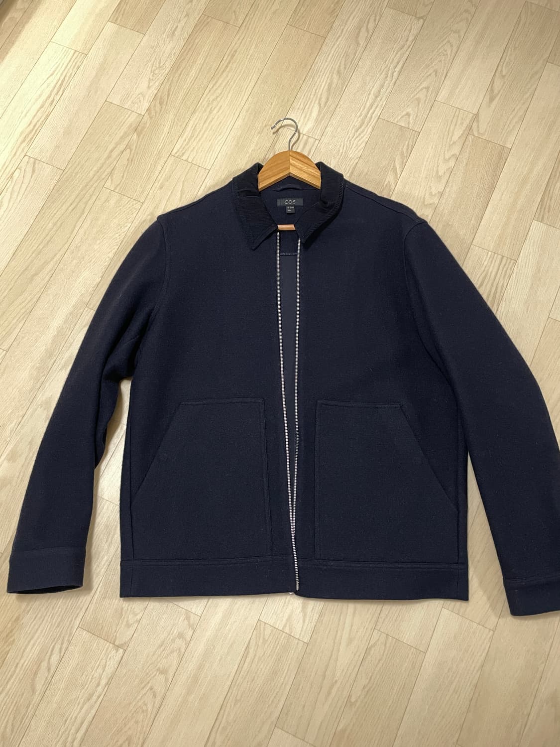 cos 울 자켓 네이비 M 상품이미지1