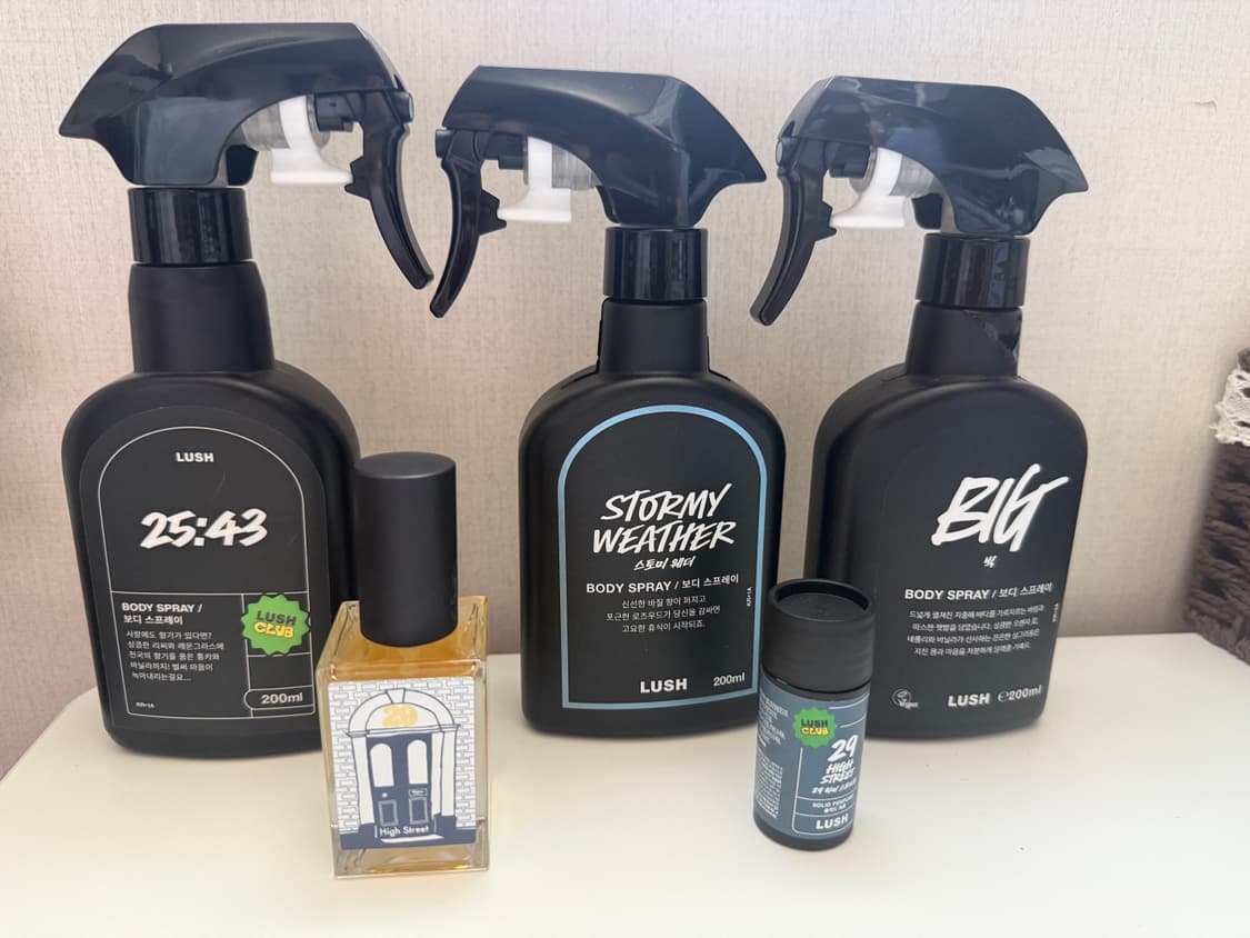 러쉬 바디스프레이 3종 & 퍼퓸 1종 & 솔리드퍼퓸 1종 상품이미지1