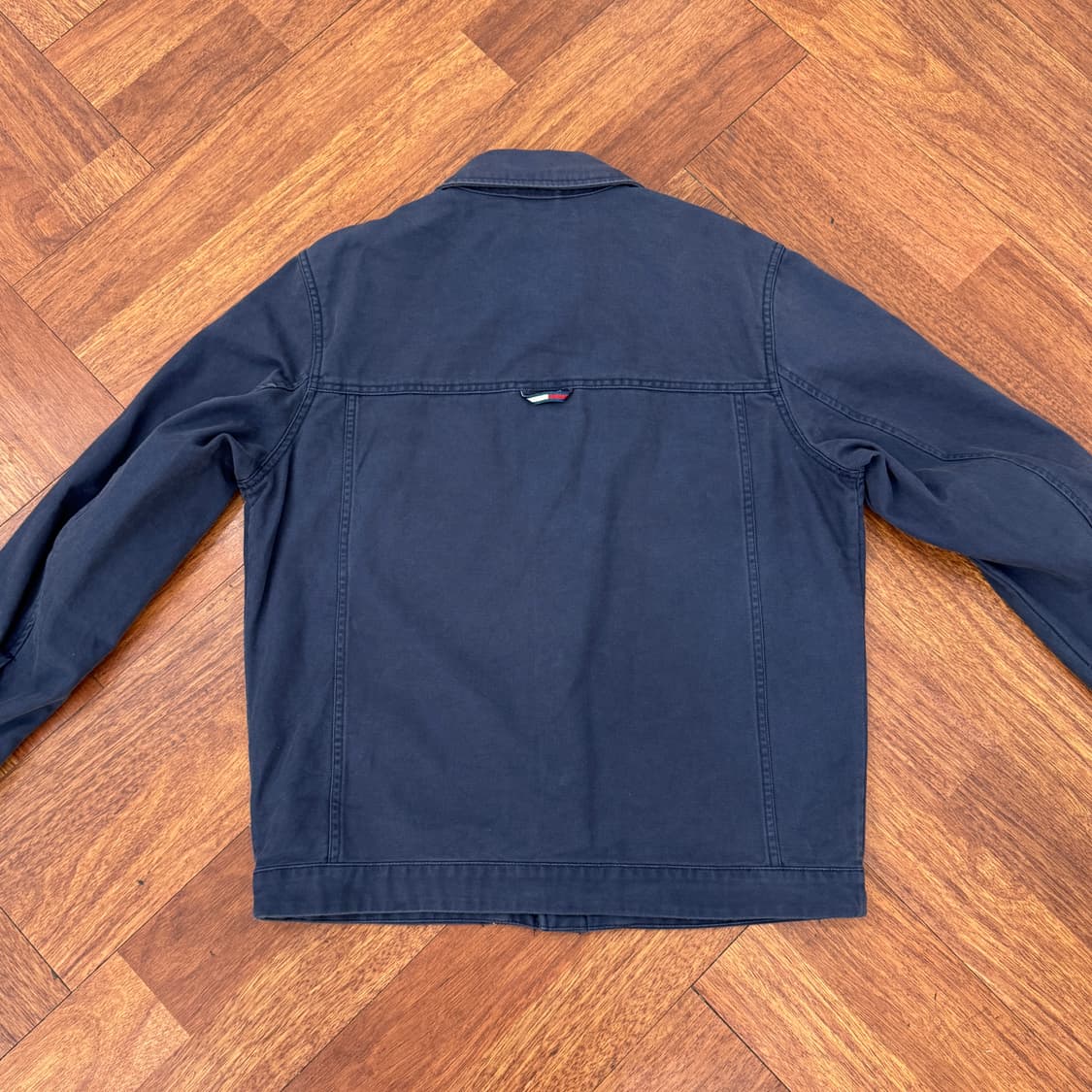 S(100) 타미힐피거 타미 진스 네이비 트러커 자켓  상품이미지2