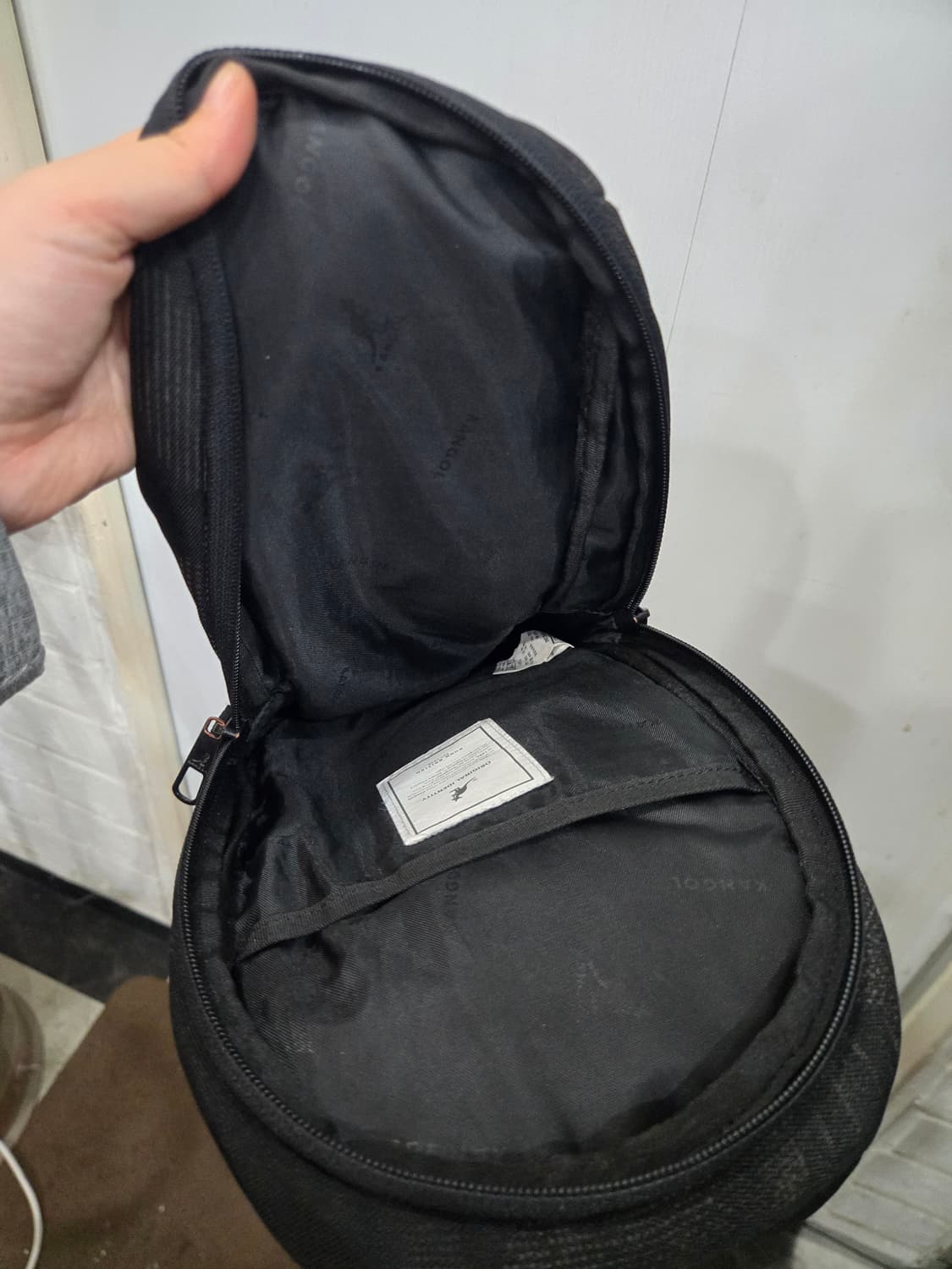 KALGOL 캉골 힙색 가방! 투지퍼! 수납공간 낙낙해요!~ 상품이미지3