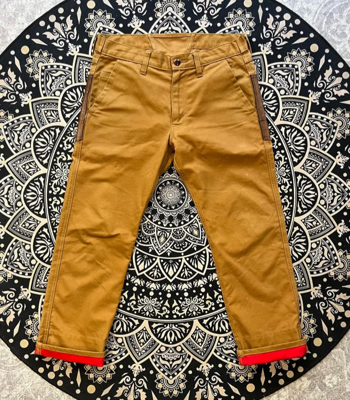 Comme des garcons 레더 코튼 팬츠(일본제품) 상품이미지3