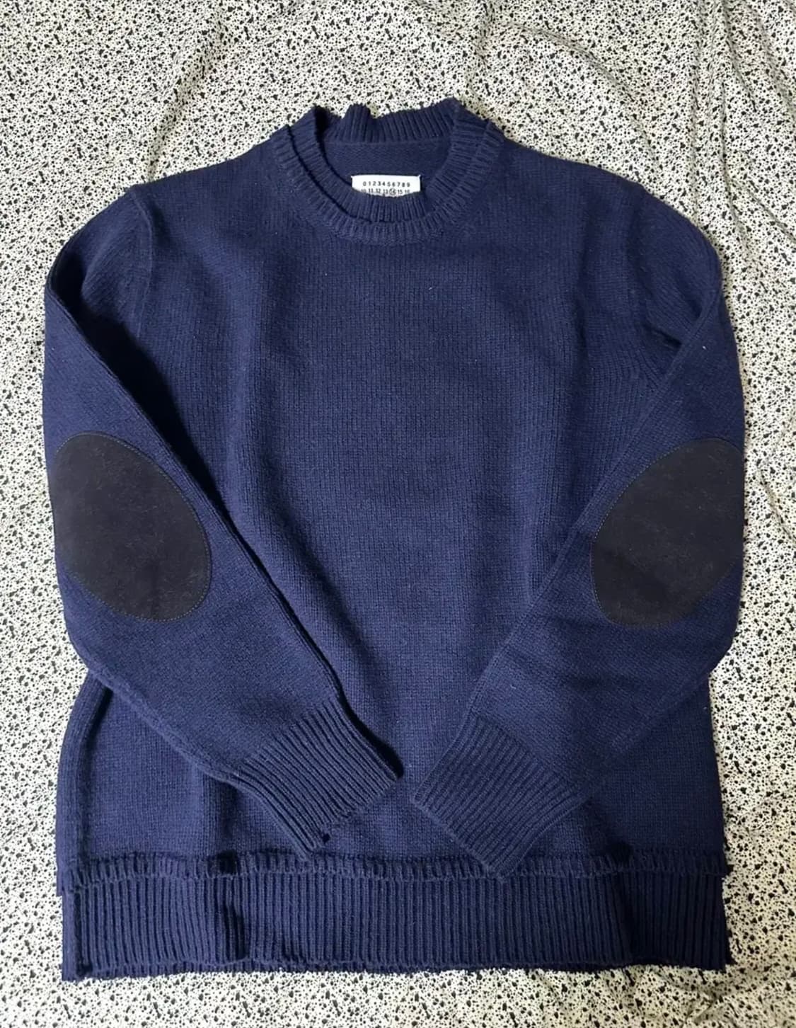 마르지엘라  백스티치 엘보 패치 니트 XL 상품이미지1