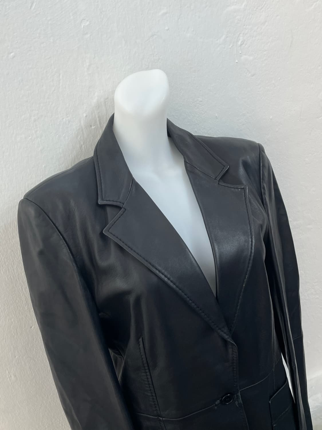 막스마라 위켄드 레더 싱글 블레이져 상품이미지4