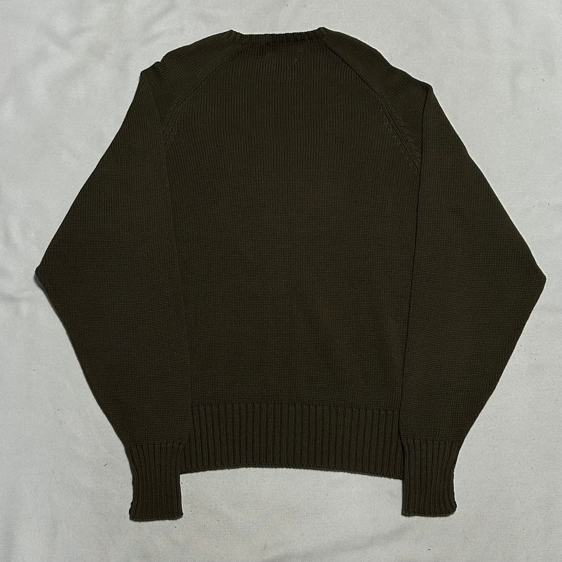 M 새상품 폴로랄프로렌 브라운 코튼 니트 상품이미지3