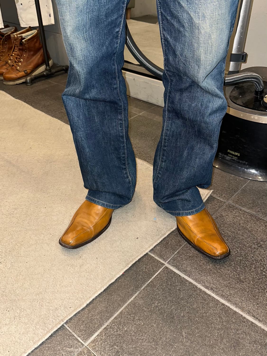 Whoop de doo shape leather loafer 상품이미지1