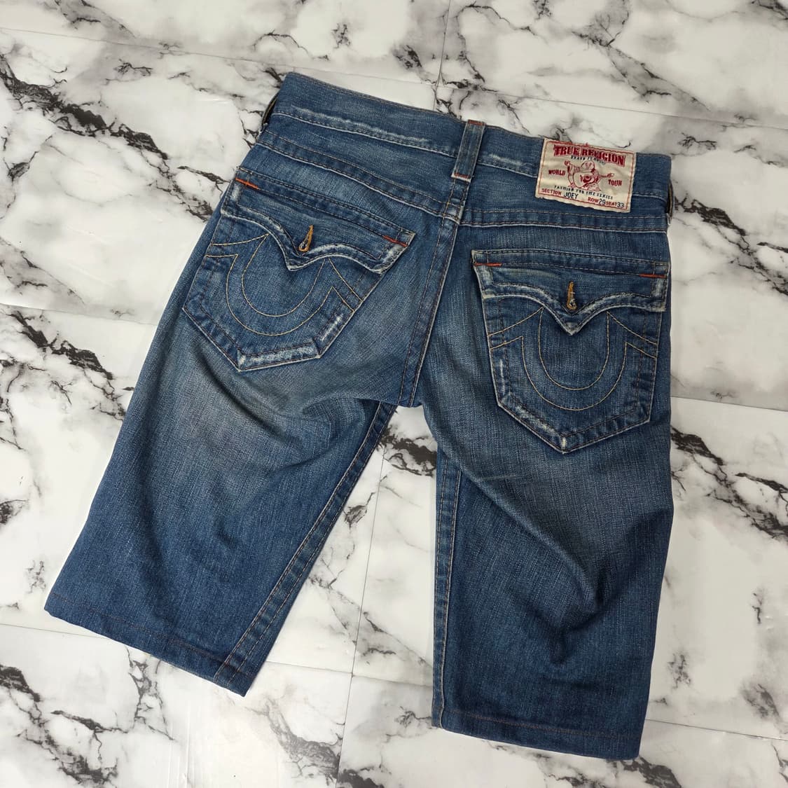 트루릴리전 데님반바지 5부반바지 상품이미지1